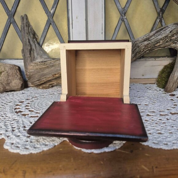 Red & Cream Mushroom Matchbox Wall Decor - Picture 9 of 16